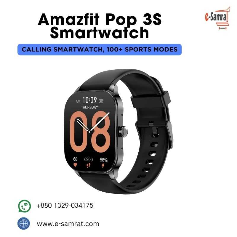 Amazfit,Pop,3S,Smartwatch